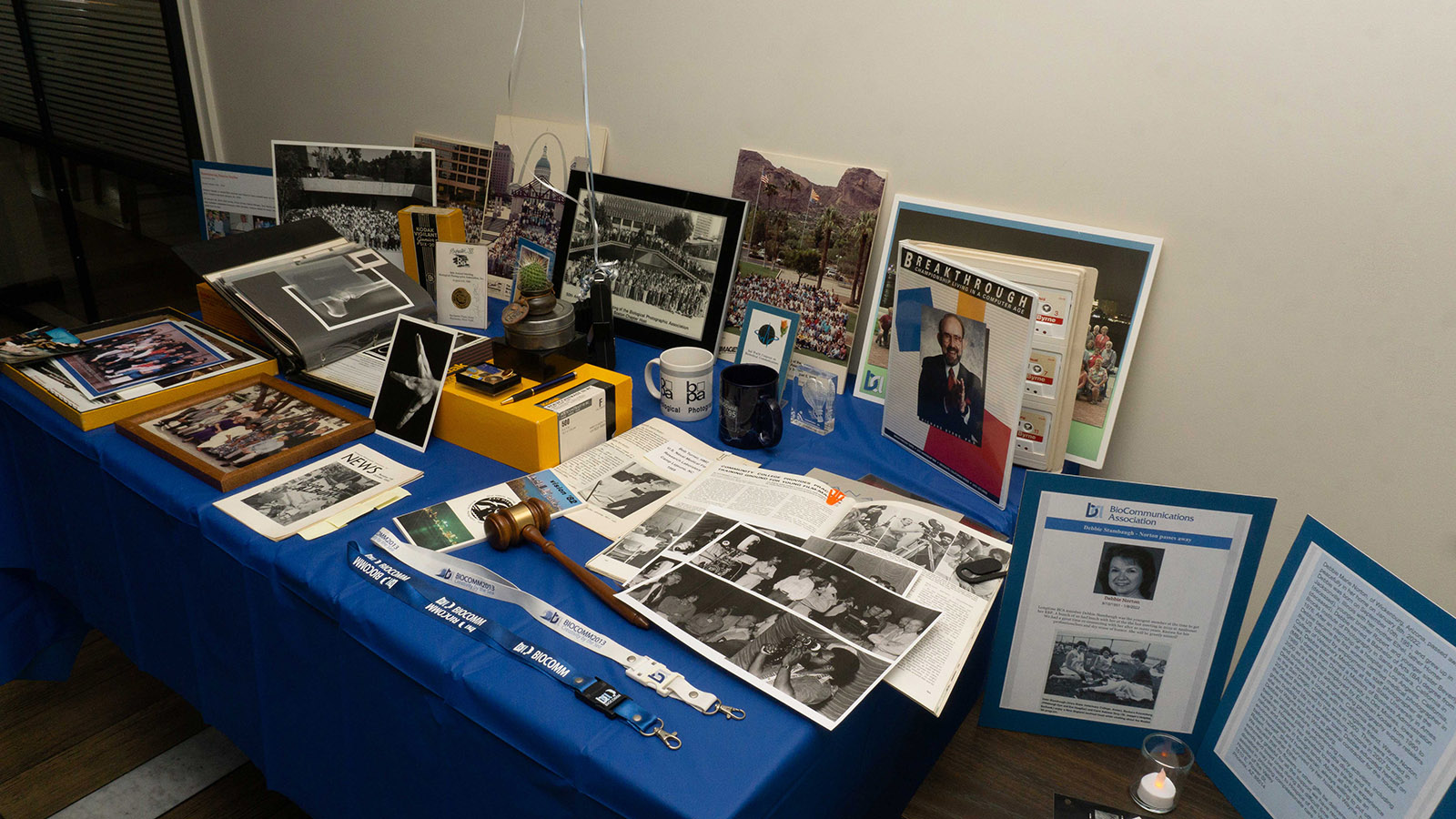 Memorabilia Table